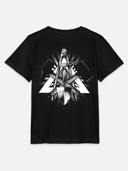 Maurer - Stanley/Stella Kinder T-Shirt MINI CREATOR - Schwarz