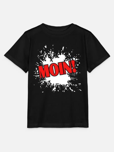 Moin - Stanley/Stella Kinder T-Shirt MINI CREATOR - Schwarz