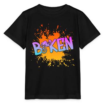 Biken - Stanley/Stella Kinder T-Shirt MINI CREATOR  - Schwarz - Vorne - Mikhail (115cm)