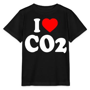 I love co2 - T-shirt bio MINI CREATOR Stanley/Stella Enfant - noir - Devant - Mikhail (115cm)