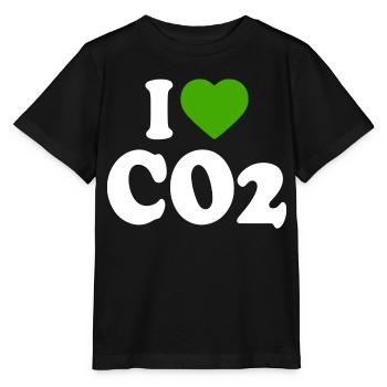 I love co2 - T-shirt bio MINI CREATOR Stanley/Stella Enfant - noir - Devant - Mikhail (115cm)