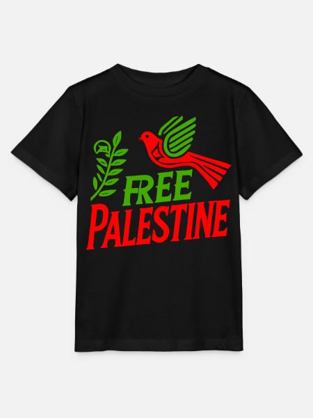 Free palestine - Stanley/Stella Kinder T-Shirt MINI CREATOR  - Schwarz