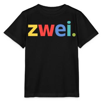 2nd Birthday Boy – 2 Years Two - Stanley/Stella MINI CREATOR Kids’ T-Shirt - black - Front - Mikhail (115cm)