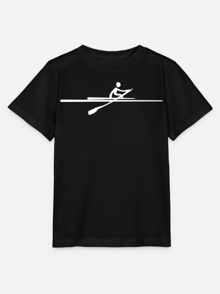Wioślarz - Stanley/Stella T-shirt MINI CREATOR til børn - sort