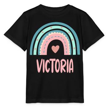 Victoria Nom Rainbow Baby - T-shirt bio MINI CREATOR Stanley/Stella Enfant - noir - Devant - Mikhail (115cm)