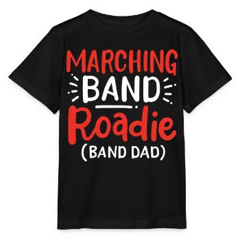 Marching Band Roadie - Stanley/Stella Kinder T-Shirt MINI CREATOR  - Schwarz - Vorne - Mikhail (115cm)