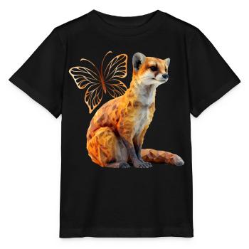 Mangouste - T-shirt bio MINI CREATOR Stanley/Stella Enfant - noir - Devant - Mikhail (115cm)