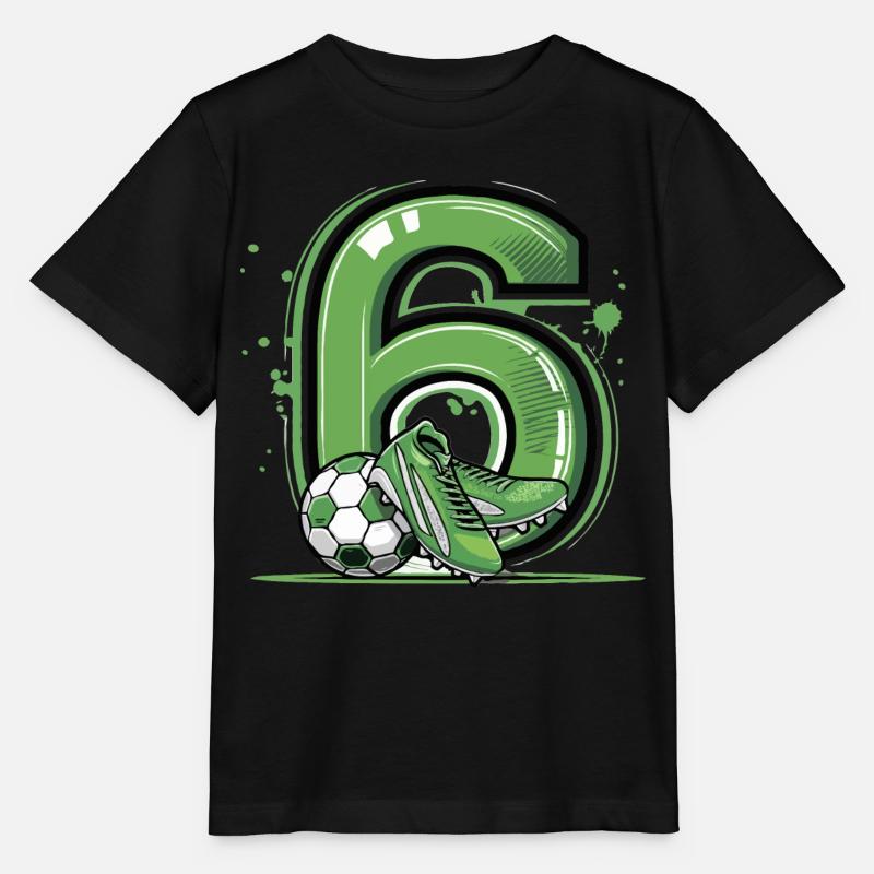 Fussball 6 Jahre - Stanley/Stella Kinder T-Shirt MINI CREATOR  - Schwarz