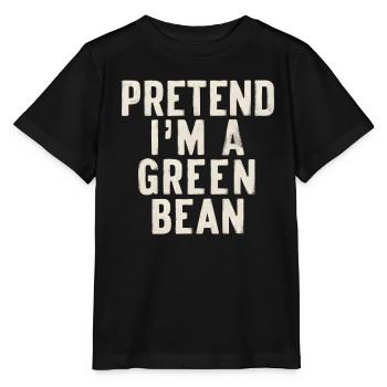 Grüne Bohnen - Stanley/Stella Kinder T-Shirt MINI CREATOR  - Schwarz - Vorne - Mikhail (115cm)