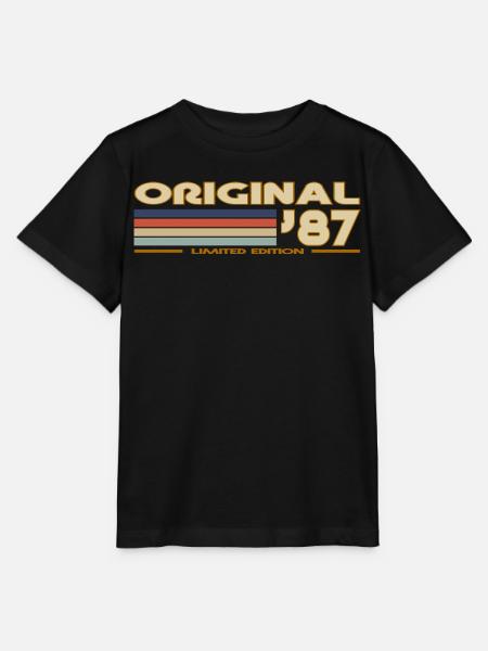 1987 - Stanley/Stella Kinder T-Shirt MINI CREATOR - Schwarz