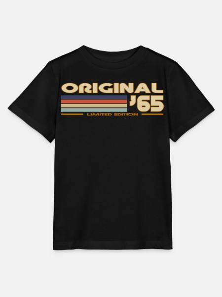 1965 - Stanley/Stella Kinder T-Shirt MINI CREATOR  - Schwarz