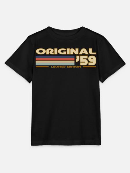 1959 - Stanley/Stella Kinder T-Shirt MINI CREATOR  - Schwarz