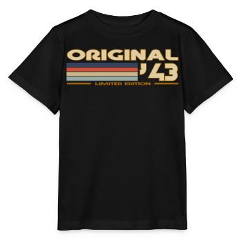 1943 - Stanley/Stella Kinder T-Shirt MINI CREATOR  - Schwarz - Vorne - Mikhail (115cm)