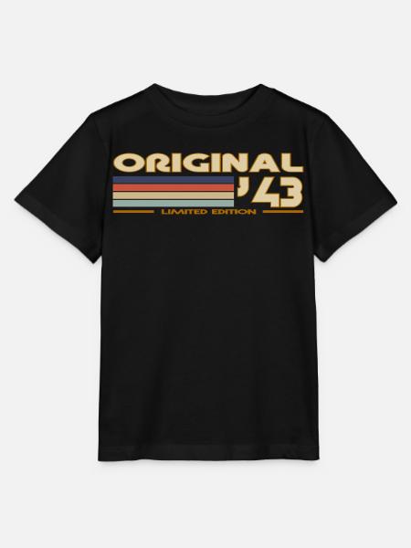 1943 - Stanley/Stella Kinder T-Shirt MINI CREATOR  - Schwarz