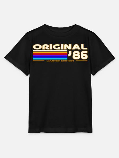 1986 - Stanley/Stella Kinder T-Shirt MINI CREATOR - Schwarz
