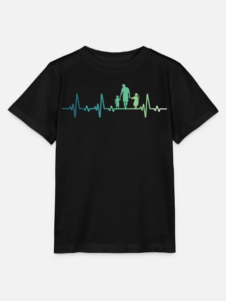 Père et fille - père et fils, papa fils et fille - T-shirt bio MINI CREATOR Stanley/Stella Enfant - noir