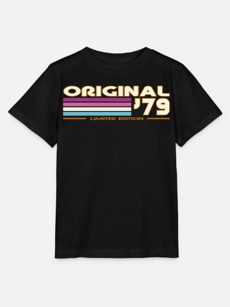 1979 - Stanley/Stella Kinder T-Shirt MINI CREATOR - Schwarz