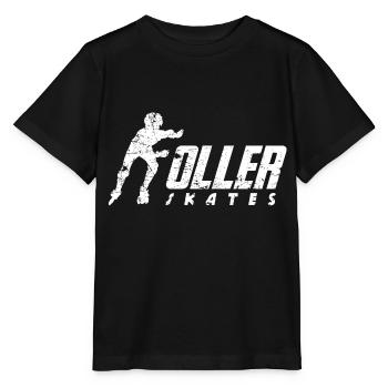 Rollschuh - Stanley/Stella Kinder T-Shirt MINI CREATOR  - Schwarz - Vorne - Mikhail (115cm)