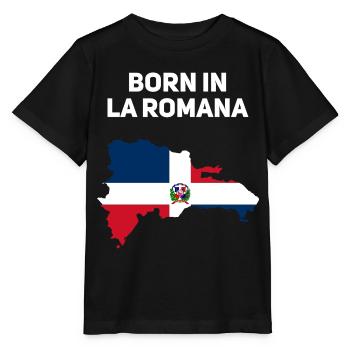 Dominikanische Republik - Stanley/Stella Kinder T-Shirt MINI CREATOR  - Schwarz - Vorne - Mikhail (115cm)