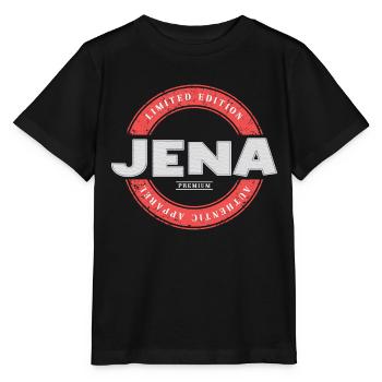 Jena Allemagne Ville Skyline Accueil Amour - T-shirt bio MINI CREATOR Stanley/Stella Enfant - noir - Devant - Mikhail (115cm)