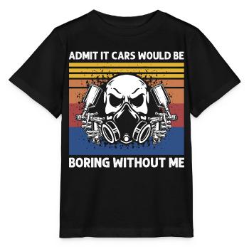 Car painter offer for coachbuilders - Stanley/Stella MINI CREATOR Kids’ T-Shirt - black - Front - Mikhail (115cm)