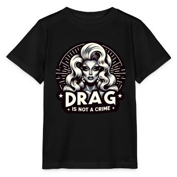 Inspiré exclusif de la culture drag et de la drag queen - T-shirt bio MINI CREATOR Stanley/Stella Enfant - noir - Devant - Mikhail (115cm)