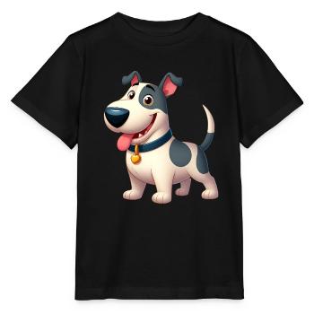 Bull Terrier 3 - Stanley/Stella MINI CREATOR Kids’ T-Shirt - black - Front - Mikhail (115cm)