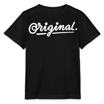 Original - Stanley/Stella Kinder T-Shirt MINI CREATOR  - Schwarz - Vorne - Mikhail (115cm)