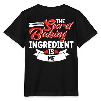 Backen Bäcker Bäckerei - Stanley/Stella Kinder T-Shirt MINI CREATOR  - Schwarz - Vorne - Mikhail (115cm)