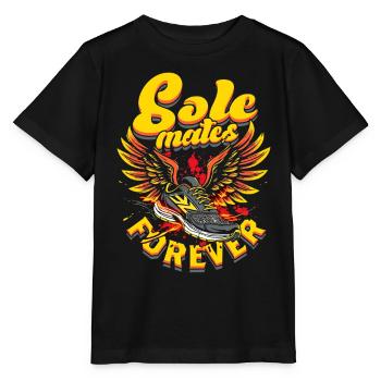 Marathon Marathon Runner Sole Mates Forever - Stanley/Stella MINI CREATOR Kids’ T-Shirt - black - Front - Mikhail (115cm)