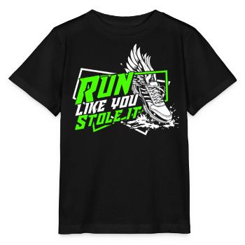 Marathon Marathons Coureurs Running - T-shirt bio MINI CREATOR Stanley/Stella Enfant - noir - Devant - Mikhail (115cm)