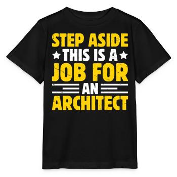 Architekt - Stanley/Stella Kinder T-Shirt MINI CREATOR  - Schwarz - Vorne - Mikhail (115cm)