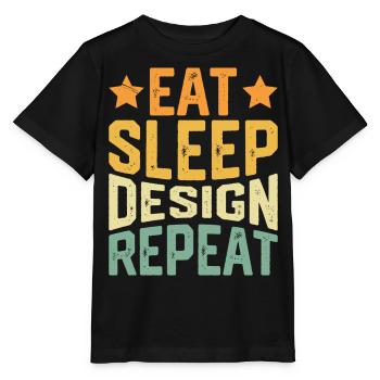 Architekt - Stanley/Stella Kinder T-Shirt MINI CREATOR  - Schwarz - Vorne - Mikhail (115cm)