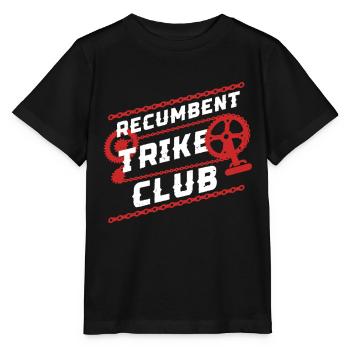 Club de tricycle couché Tricycle couché - T-shirt bio MINI CREATOR Stanley/Stella Enfant - noir - Devant - Mikhail (115cm)