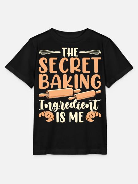 Backen Bäcker Bäckerei - Stanley/Stella Kinder T-Shirt MINI CREATOR - Schwarz