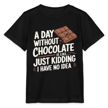Chocolate - Stanley/Stella MINI CREATOR Kids’ T-Shirt - black - Front - Mikhail (115cm)