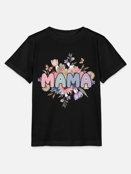 Mama - Stanley/Stella Kinder T-Shirt MINI CREATOR - Schwarz