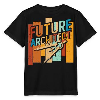 Architect - Stanley/Stella MINI CREATOR Kids’ T-Shirt - black - Front - Mikhail (115cm)