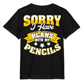 Architecte - T-shirt bio MINI CREATOR Stanley/Stella Enfant - noir - Devant - Mikhail (115cm)