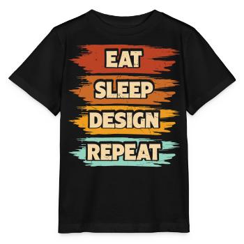 Architekt - Stanley/Stella Kinder T-Shirt MINI CREATOR  - Schwarz - Vorne - Mikhail (115cm)