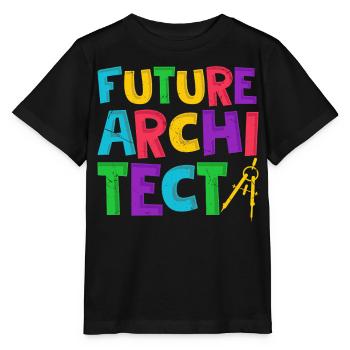 Architekt - Stanley/Stella Kinder T-Shirt MINI CREATOR  - Schwarz - Vorne - Mikhail (115cm)