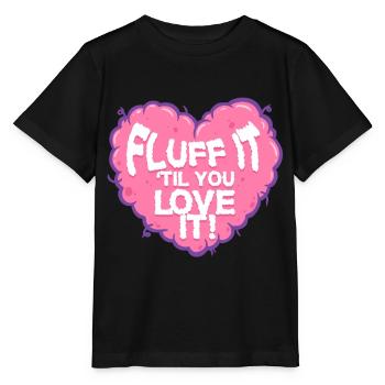 Polsterer Polsterin Fluff It Til You Love It - Stanley/Stella Kinder T-Shirt MINI CREATOR  - Schwarz - Vorne - Mikhail (115cm)