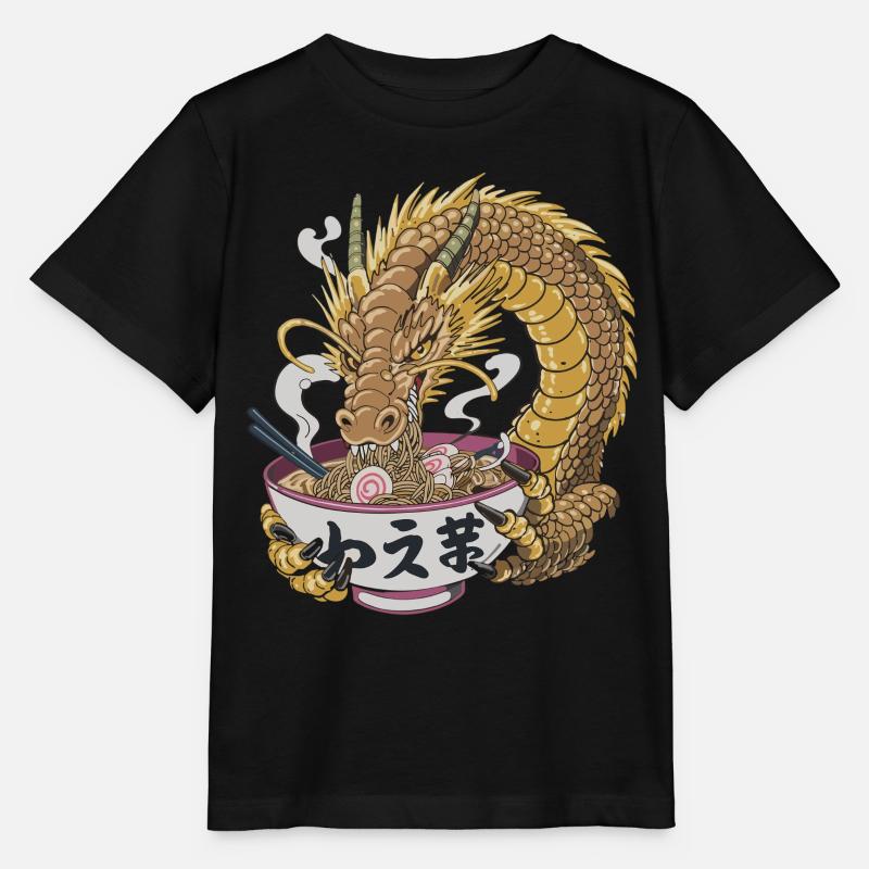 Legendary Ramen Eater - Stanley/Stella MINI CREATOR Kids’ T-Shirt - black