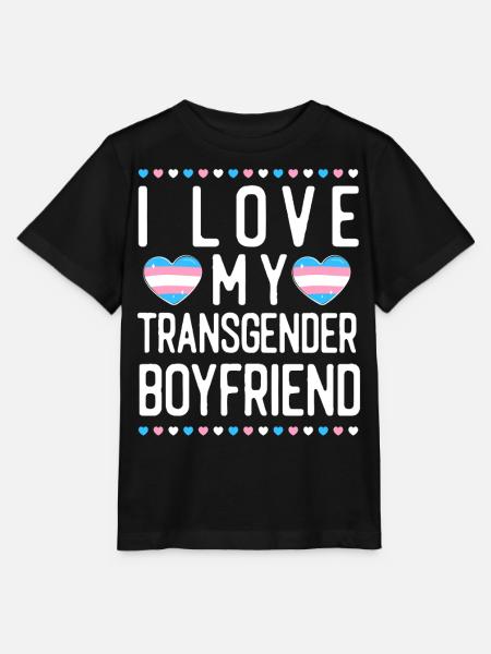 Transgender Trans LGBT Pride - Stanley/Stella Kinder T-Shirt MINI CREATOR  - Schwarz