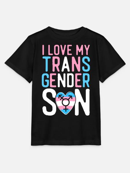 Transgender Trans LGBT Pride - Stanley/Stella Kinder T-Shirt MINI CREATOR - Schwarz