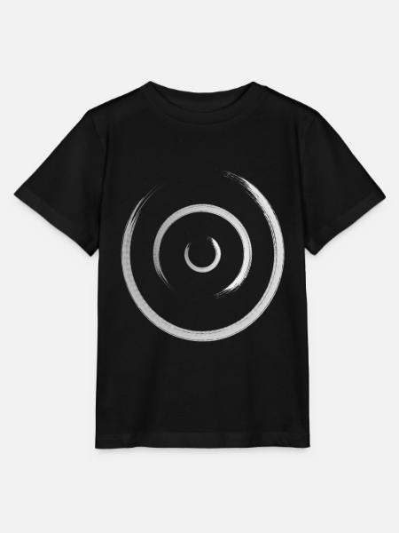 Kreise - Stanley/Stella Kinder T-Shirt MINI CREATOR  - Schwarz