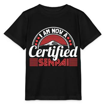 Japon Anime Lieu de naissance Cadeau - T-shirt bio MINI CREATOR Stanley/Stella Enfant - noir - Devant - Mikhail (115cm)