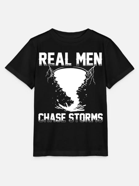 Storm Hunting - Stanley/Stella MINI CREATOR Kids’ T-Shirt - black