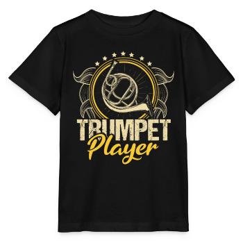 Chapelle de la Trompette - T-shirt bio MINI CREATOR Stanley/Stella Enfant - noir - Devant - Mikhail (115cm)