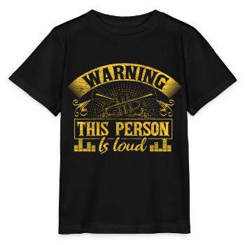 Trompette Trompette Concert Cadeau - T-shirt bio MINI CREATOR Stanley/Stella Enfant - noir - Devant - Mikhail (115cm)
